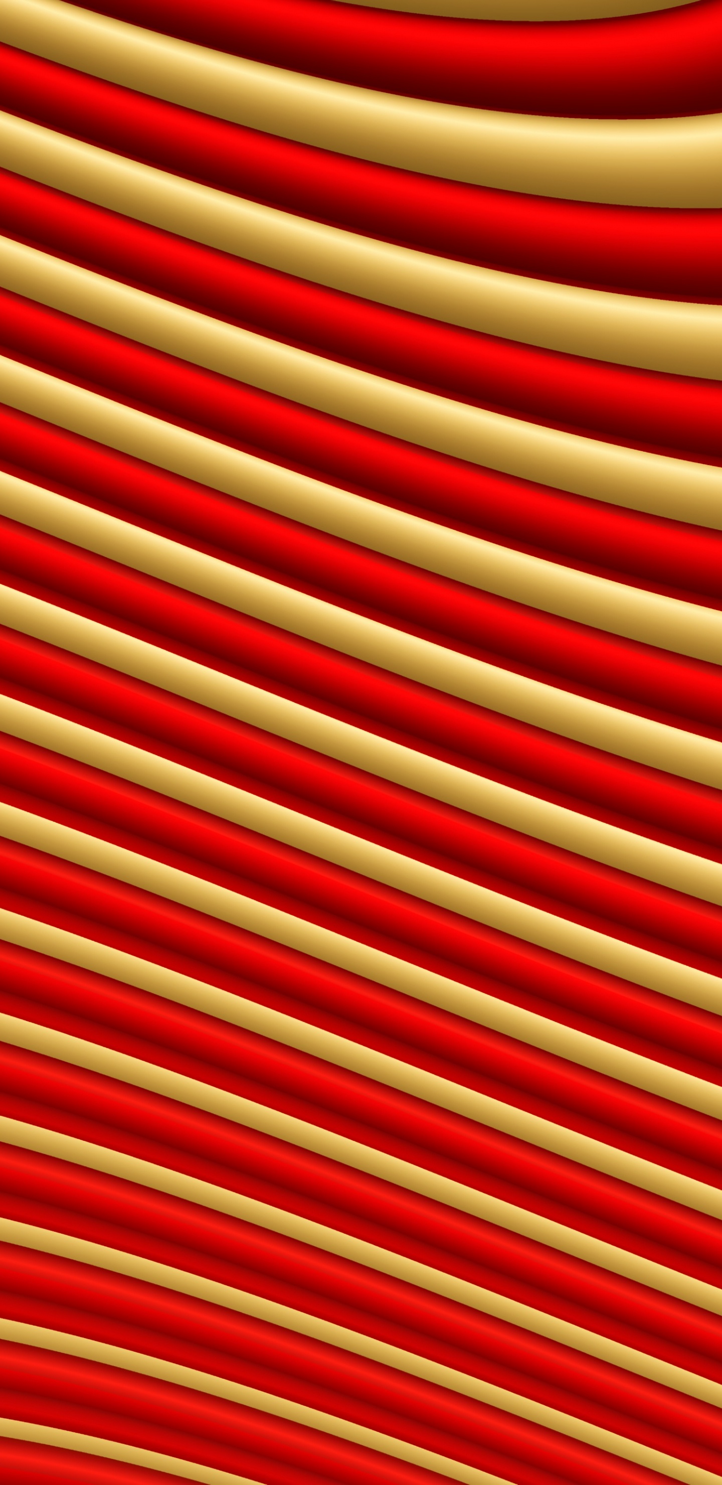 Red and Yellow Striped Textile. Wallpaper in 1440x2960 Resolution