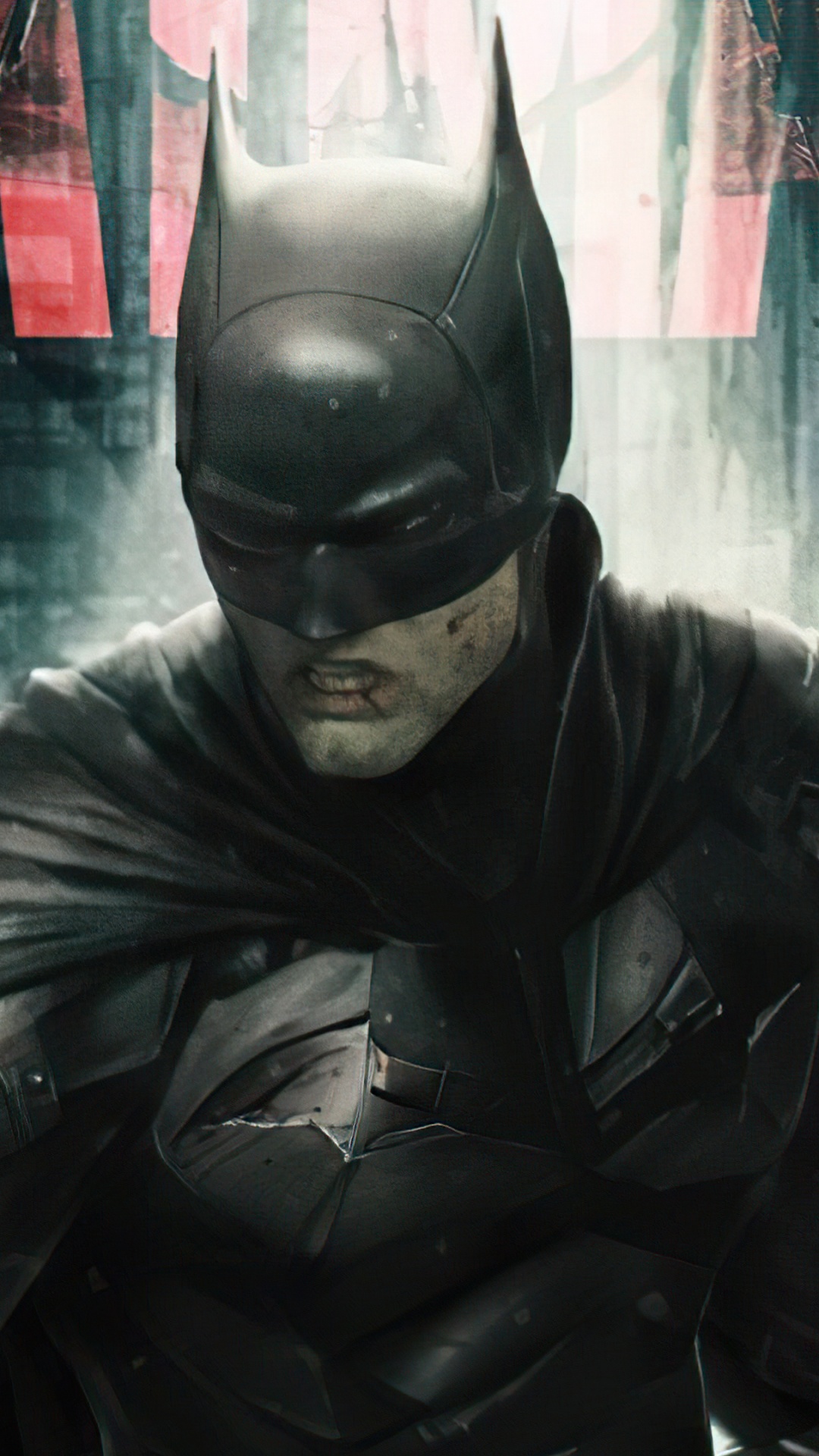 The Batman 2022 Poster. Wallpaper in 1080x1920 Resolution