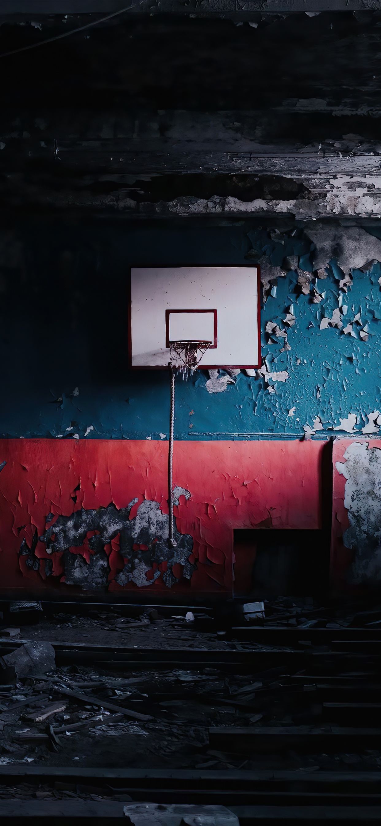 Basketball, Street Art, Visual Arts, Concrete, Basketball Court. Wallpaper in 1242x2688 Resolution