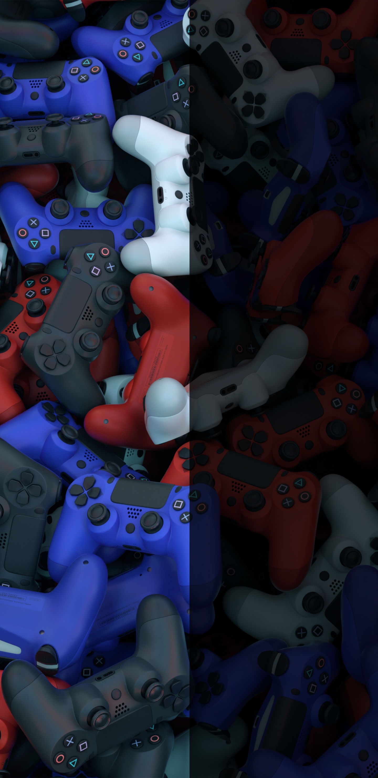 Controlador de Juego, Control, Azul, Diversión, Espacio. Wallpaper in 1440x2960 Resolution