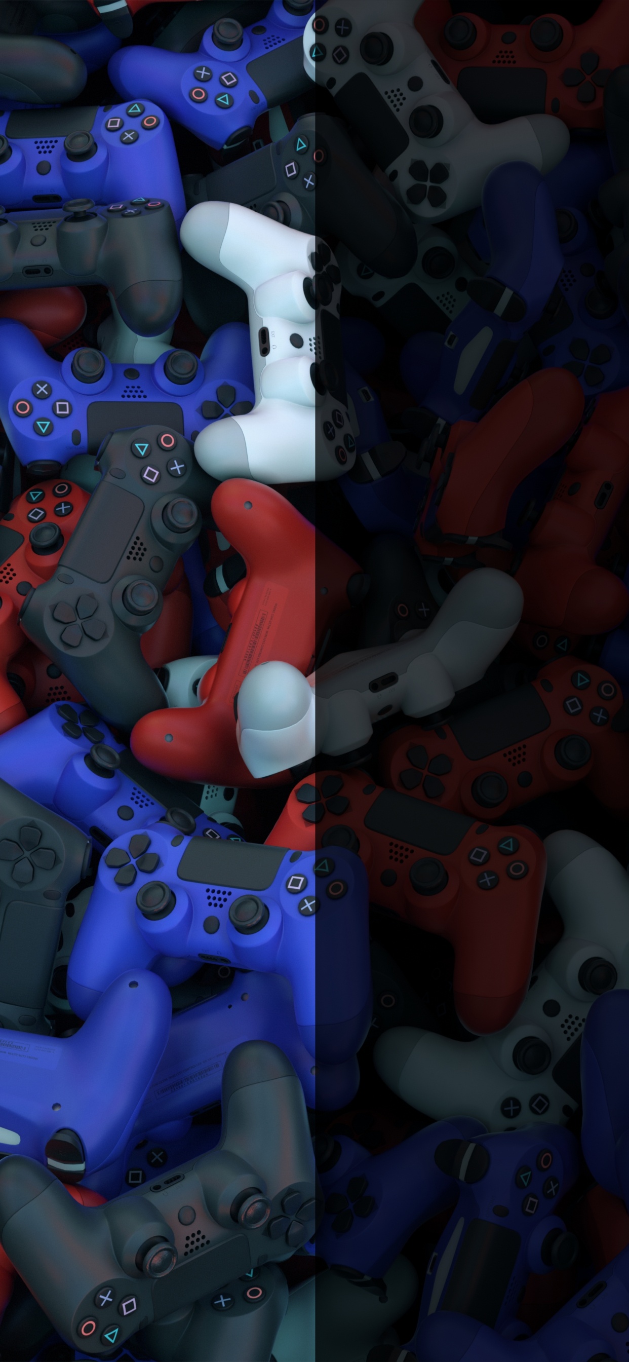 Contrôleur de Jeu, Contrôle, Manette, Blue, Amusement. Wallpaper in 1242x2688 Resolution