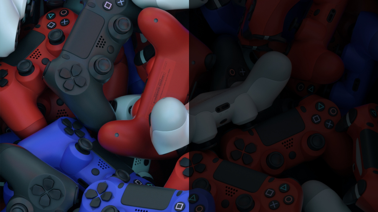 Contrôleur de Jeu, Contrôle, Manette, Blue, Amusement. Wallpaper in 1280x720 Resolution