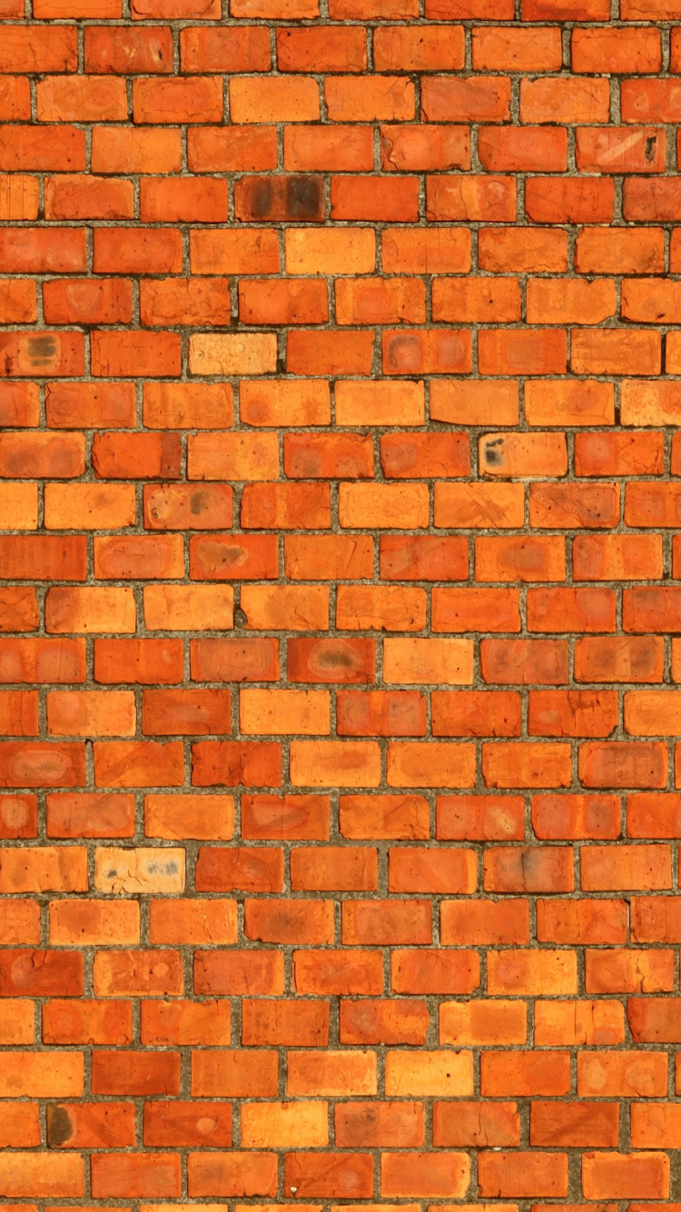 Mur de Briques Brunes Pendant la Journée. Wallpaper in 750x1334 Resolution