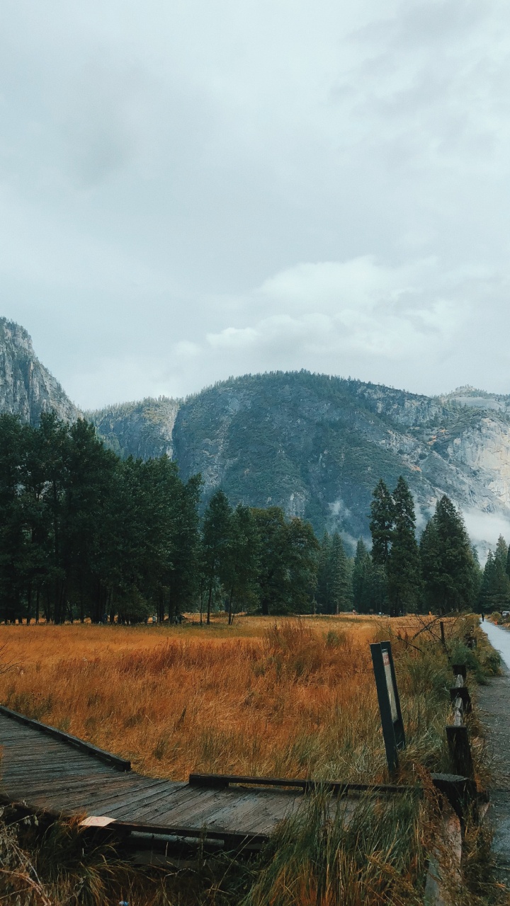 California, Usa, Yosemite Valley, Yosemite National Park, Mountain. Wallpaper in 720x1280 Resolution
