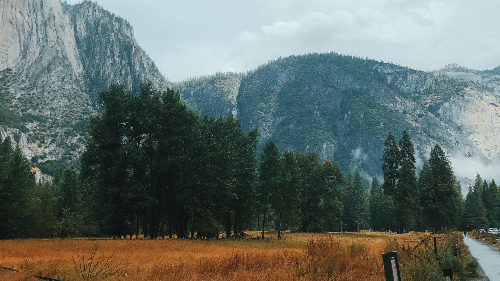 Californie, Unis, la Vallée de Yosemite, le Parc National de Yosemite, Highland. Wallpaper in 1920x1080 Resolution