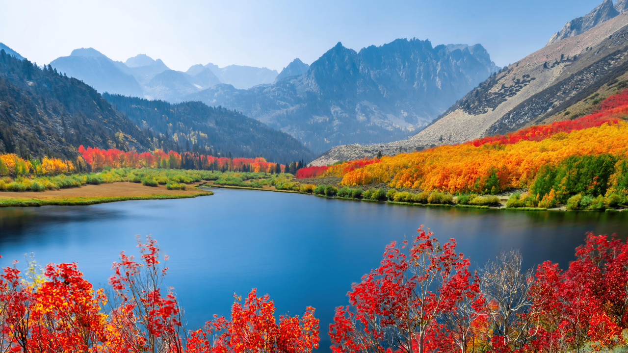 Macbook Air, IMac, Apple MacBook Pro, Water, Mountain. Wallpaper in 1280x720 Resolution