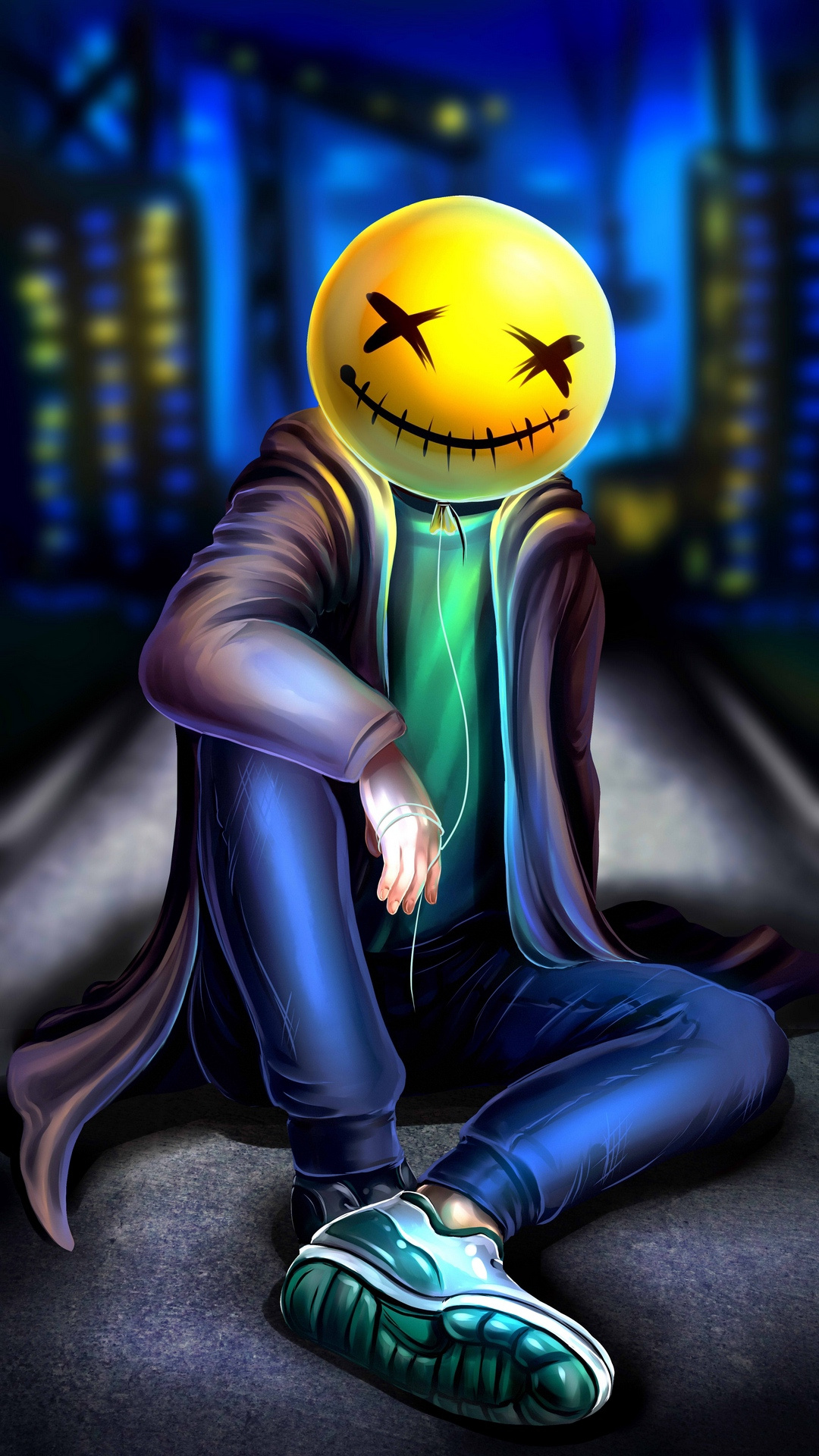 Human Smiley, Emoji, Smiley, Outerwear, Human. Wallpaper in 1080x1920 Resolution