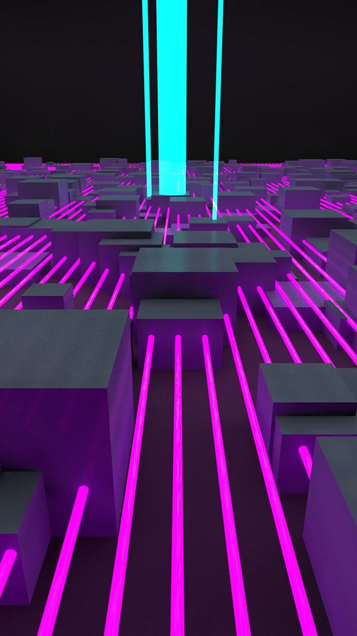 Purple and Pink Light Fixture. Wallpaper in 720x1280 Resolution