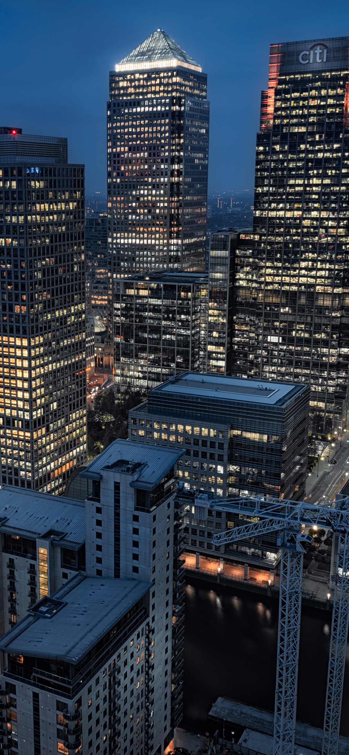 金丝雀码头, 城市, 城市景观, 大都会, 塔块 壁纸 1125x2436 允许