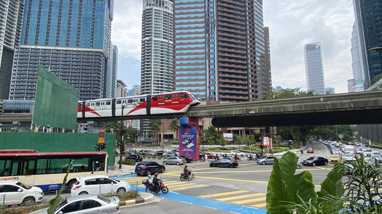 棕榈树, 塔块, 大都会, 城市景观, 城市 壁纸 1280x720 允许