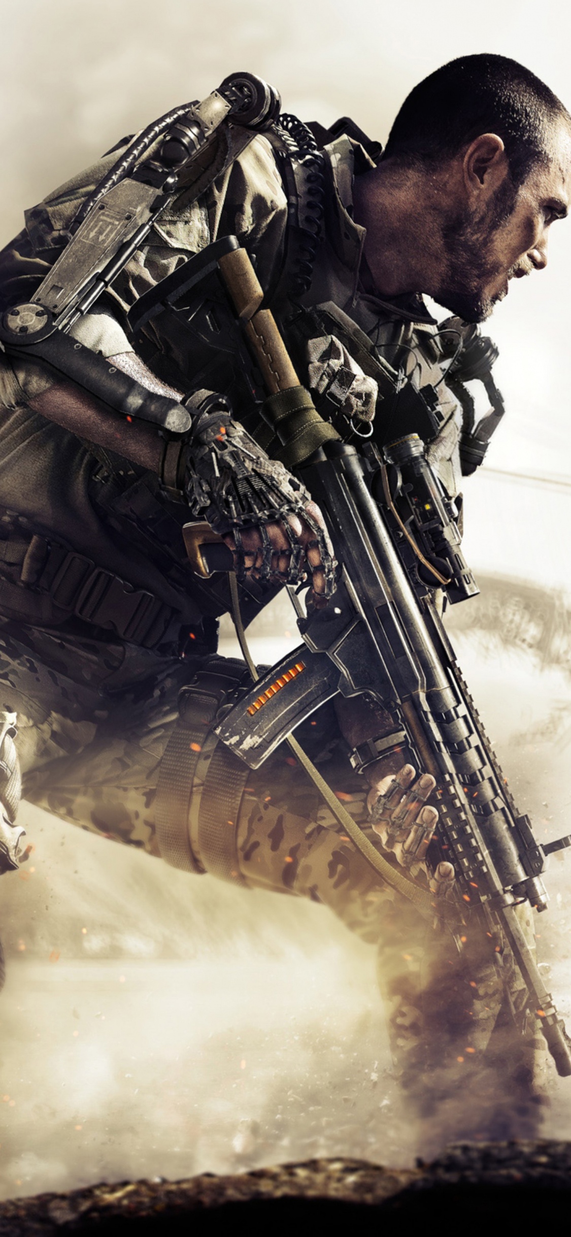 Call of Duty Advanced Warfare, Call of Duty Modern Warfare, Call of Duty Modern Warfare 3, Pel, Película de Acción. Wallpaper in 1125x2436 Resolution