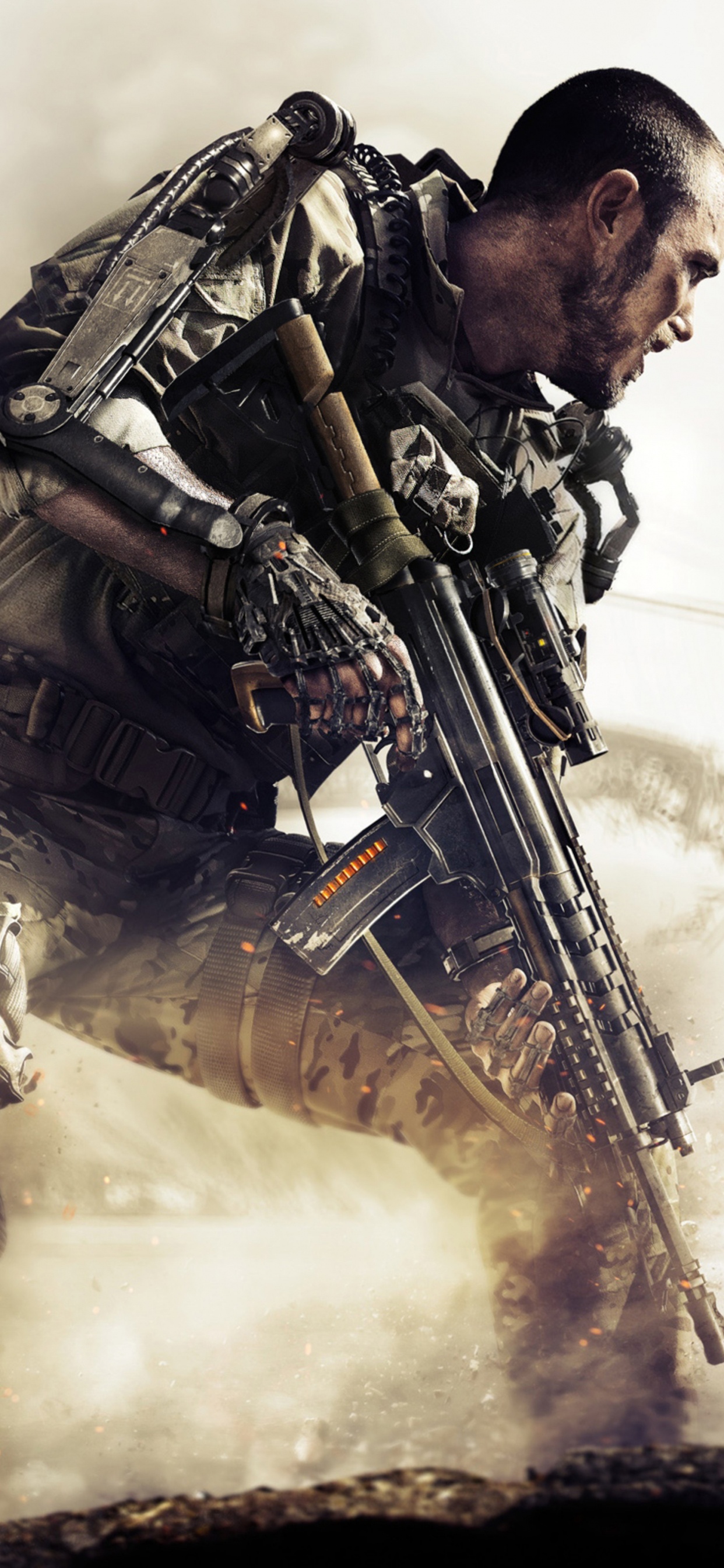 Call of Duty Advanced Warfare, Call of Duty Modern Warfare, Call of Duty Modern Warfare 3, Pel, Película de Acción. Wallpaper in 1242x2688 Resolution