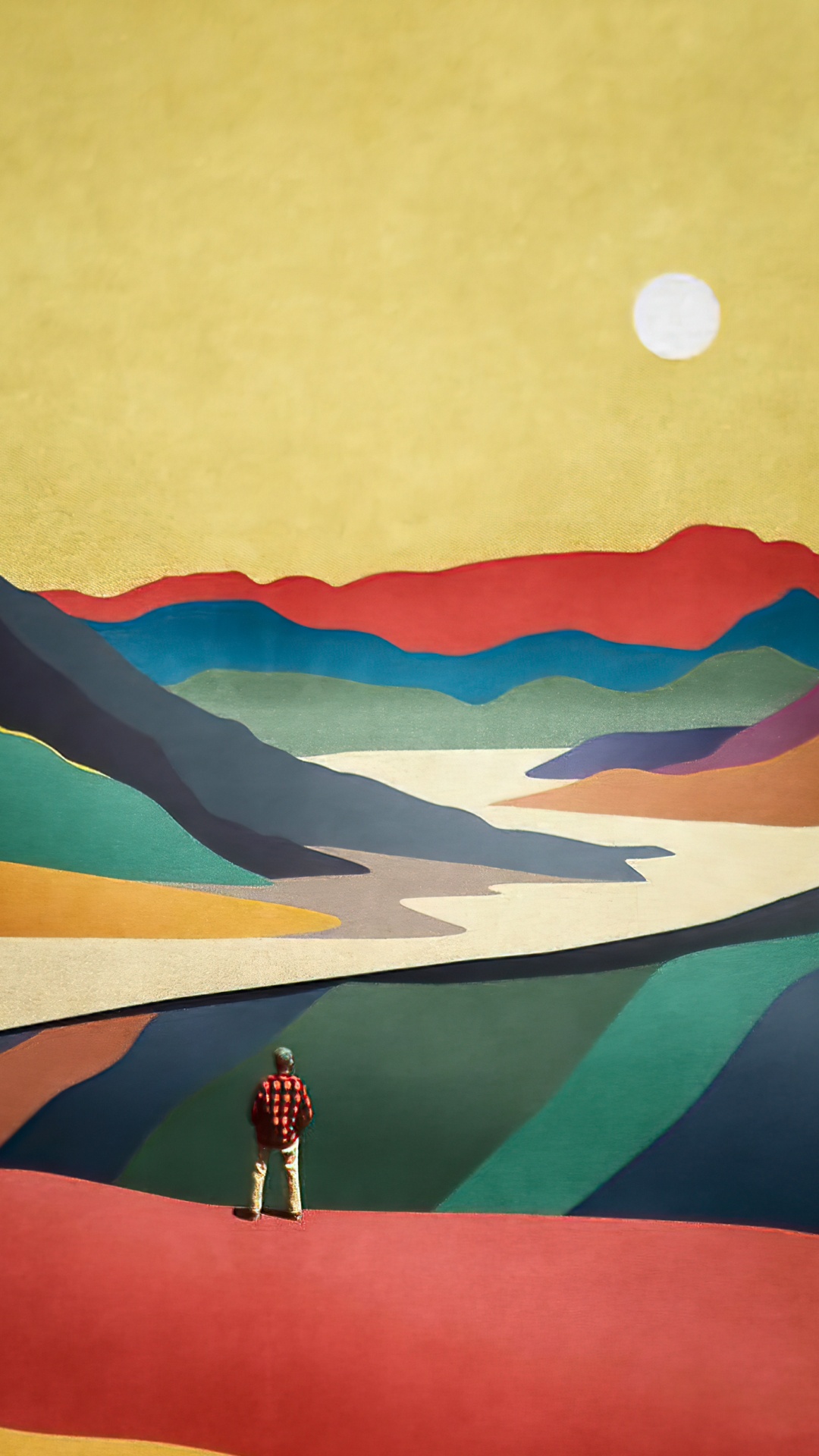 Visual Arts, Malerei, Acrylfarbe, Ökoregion, Farbe. Wallpaper in 1080x1920 Resolution