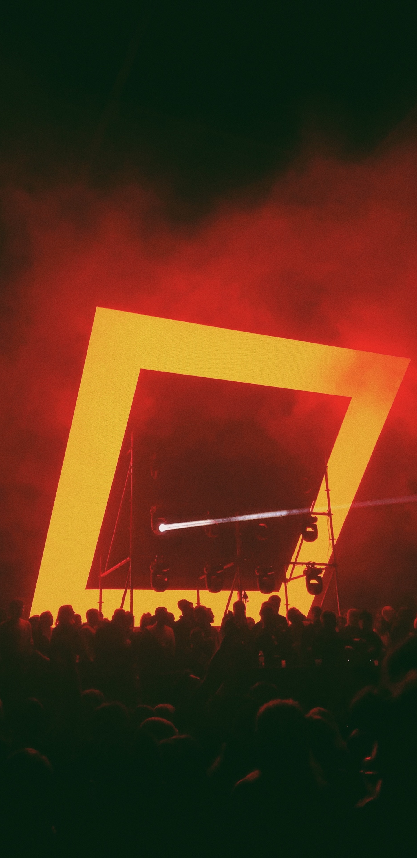 Rojo, Luz, Amarillo, Naranja, Habitación. Wallpaper in 1440x2960 Resolution