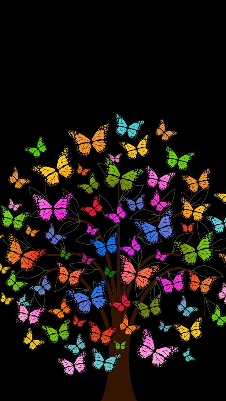 图形设计, 分形技术, 对称, 艺术, 迷幻术 壁纸 720x1280 允许