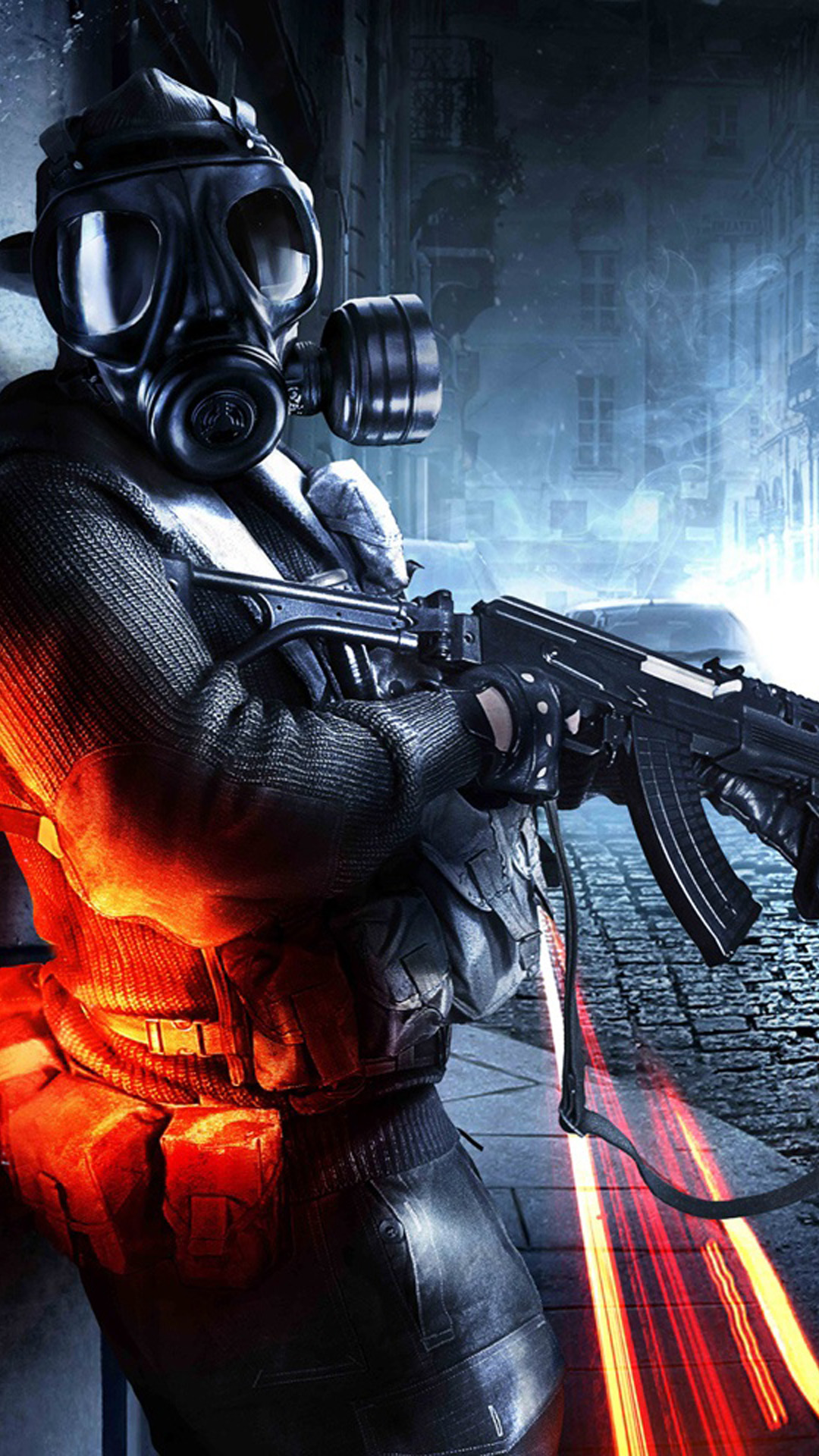 Shooter-Spiel, Movie, Maske, Kostüm, Gasmaske. Wallpaper in 1080x1920 Resolution