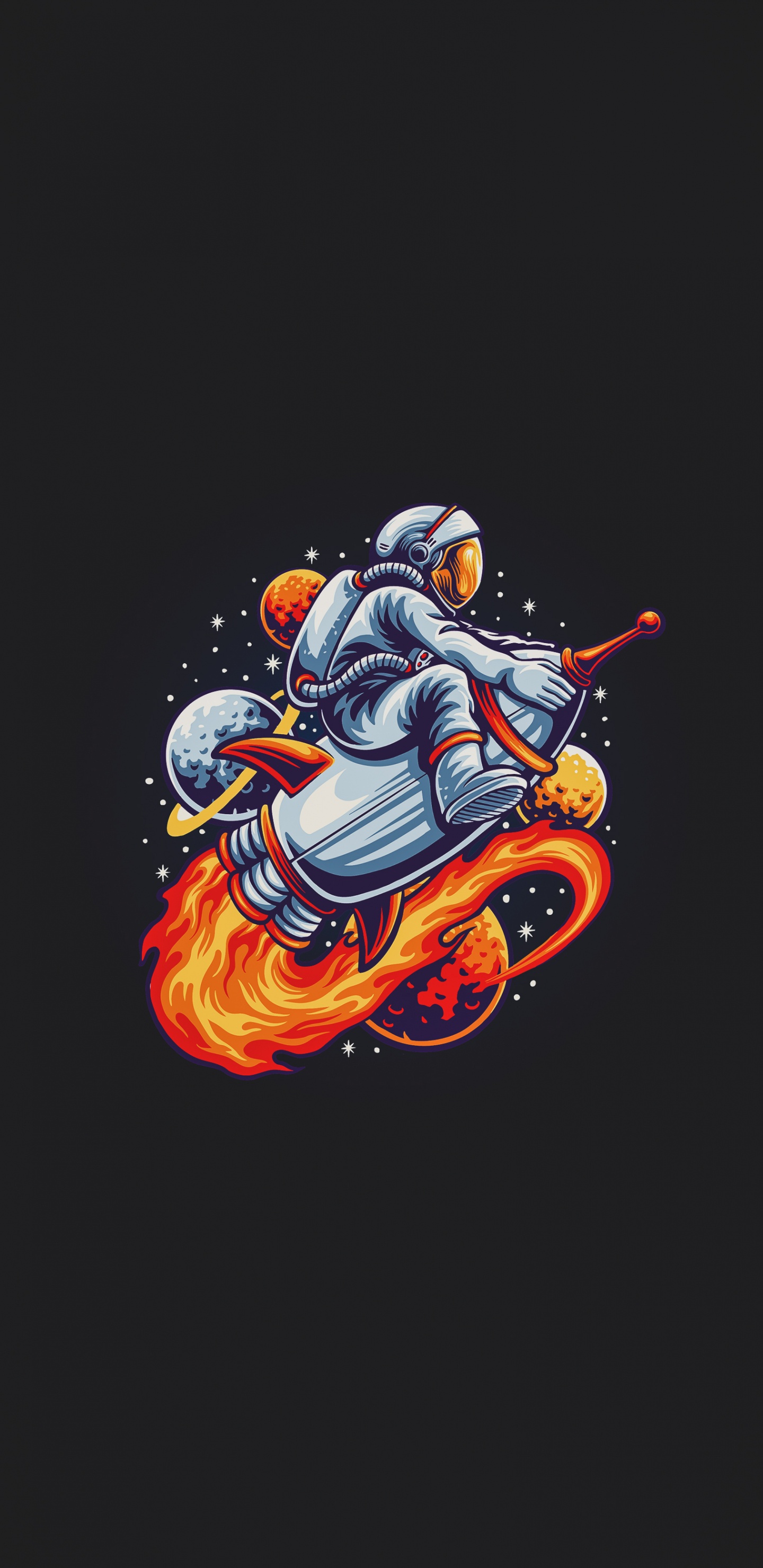 Art, Illustration, Affiche, Graphisme, Roue. Wallpaper in 1440x2960 Resolution