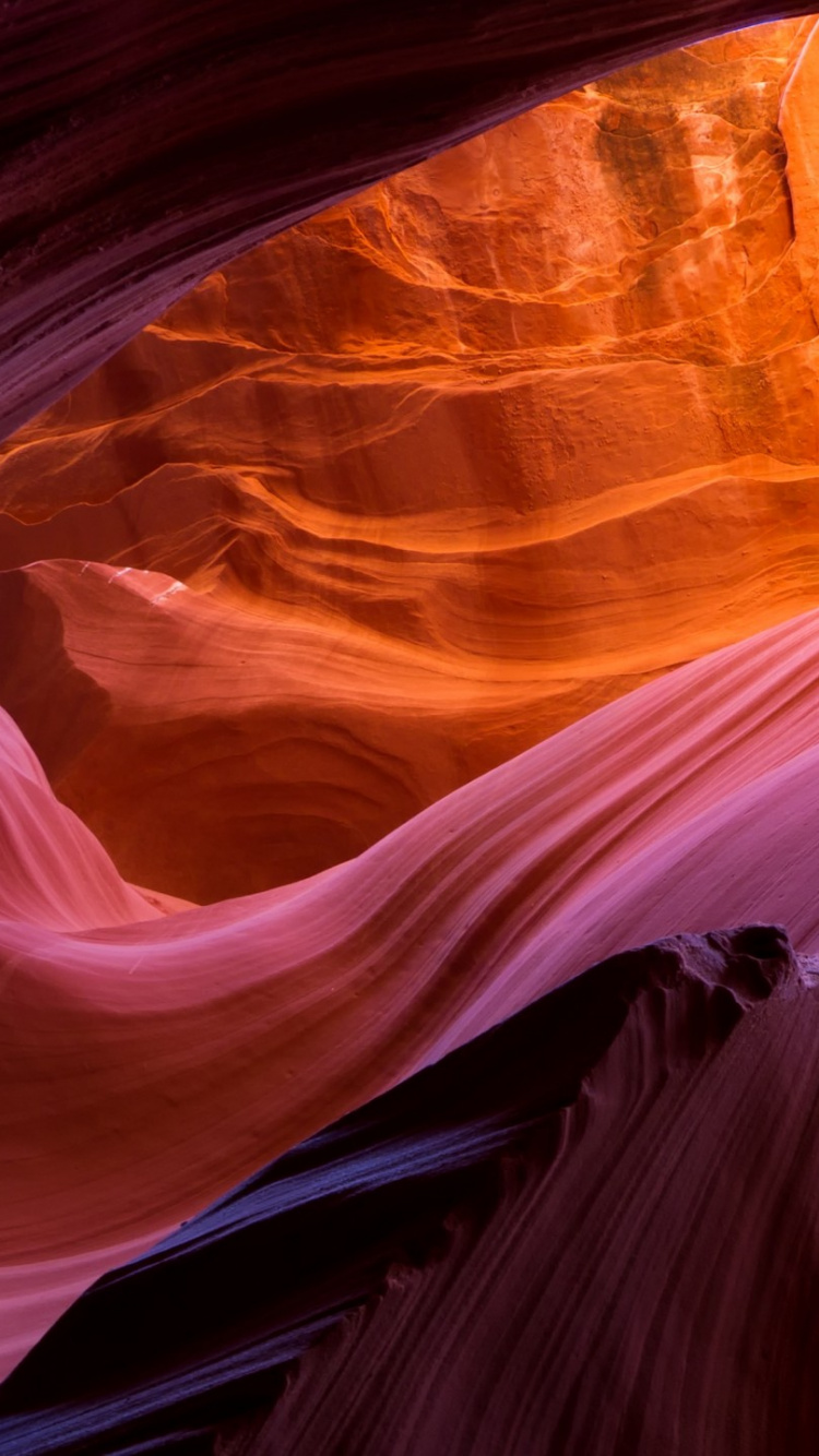 Peinture Abstraite Marron et Bleu. Wallpaper in 750x1334 Resolution