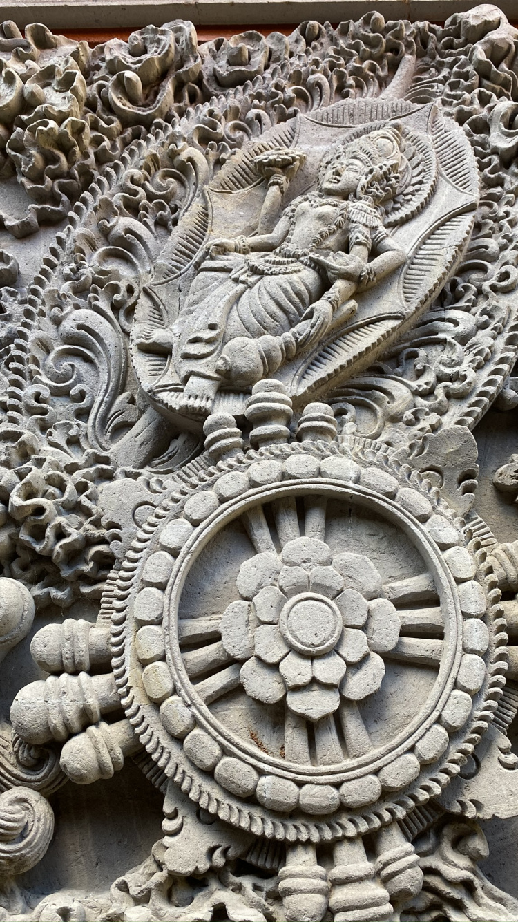 Bali, Stone Carving, Statue, Relief, Muster. Wallpaper in 750x1334 Resolution