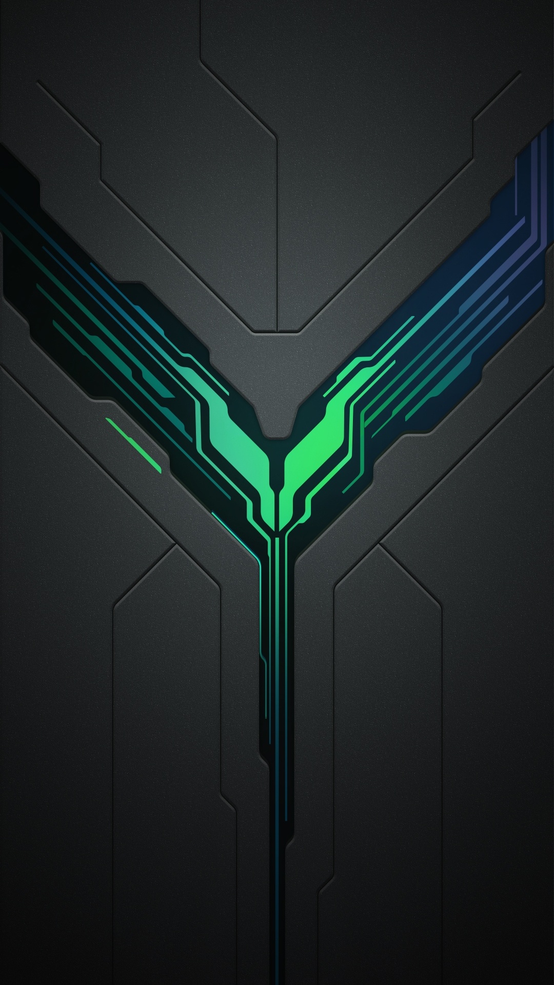 Xiaomi, Blackshark 2 Pro, Light, Idea, Illustration. Wallpaper in 1080x1920 Resolution