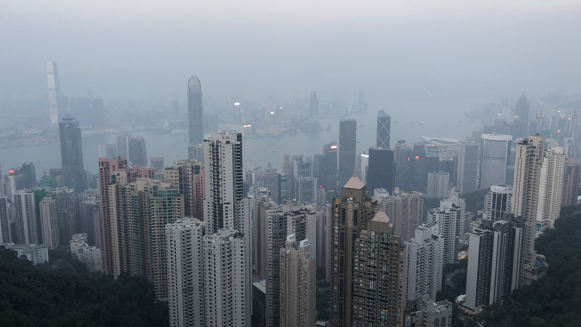 Hong Kong, Central, Viaje, Torre de Bloques, Área Urbana. Wallpaper in 1920x1080 Resolution