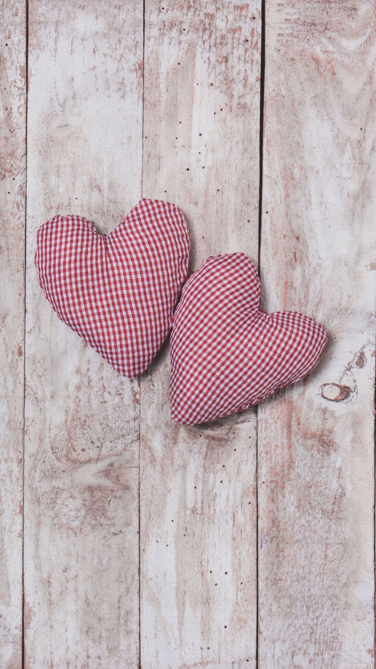 Heart, Valentines Day, Pink, Wood, Pattern. Wallpaper in 1440x2560 Resolution
