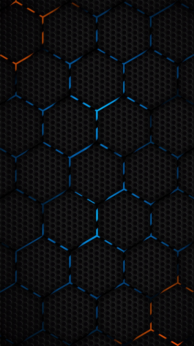Pattern, Design, Material Property, Symmetry, Electric Blue. Wallpaper in 750x1334 Resolution