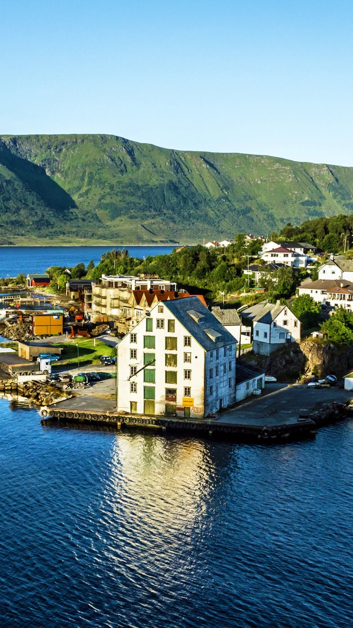 峡湾, 游船, 旅行, 储存器, Lesund 壁纸 720x1280 允许