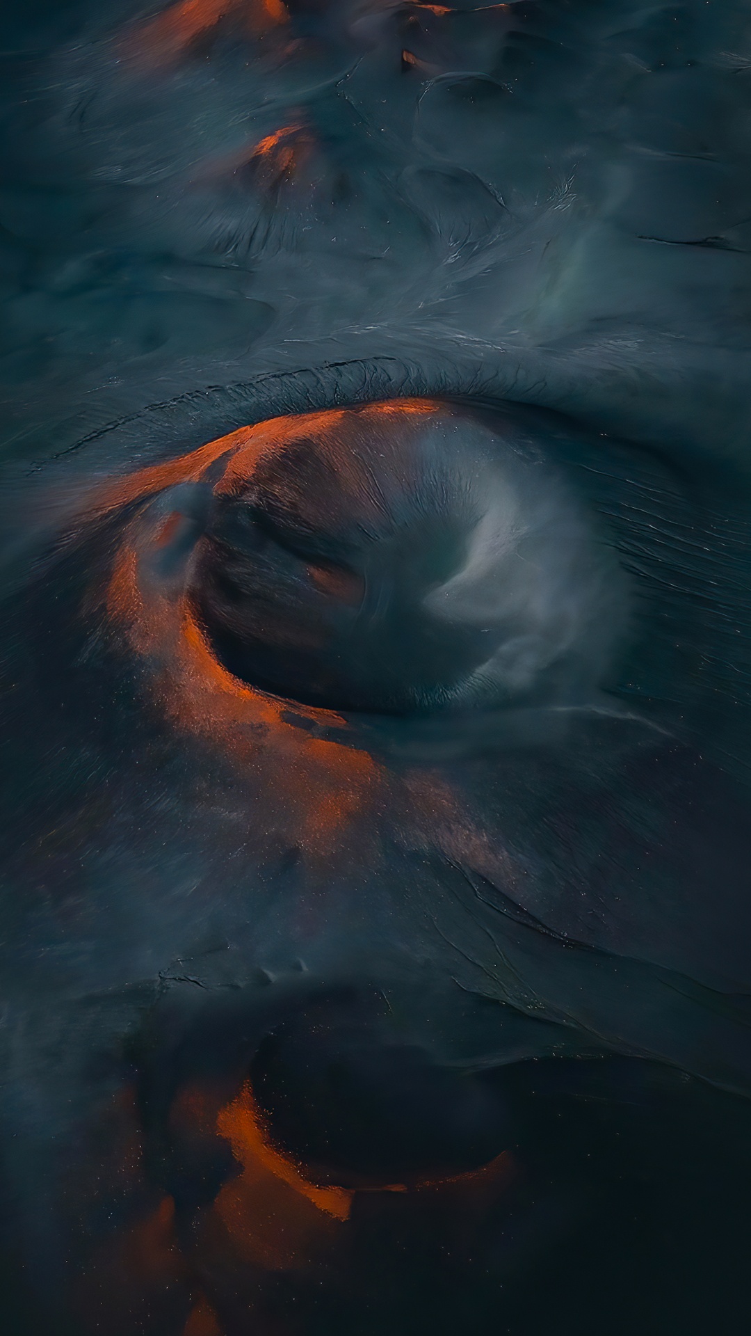 液体, 流体, 气体, 电蓝色的, 艺术 壁纸 1080x1920 允许