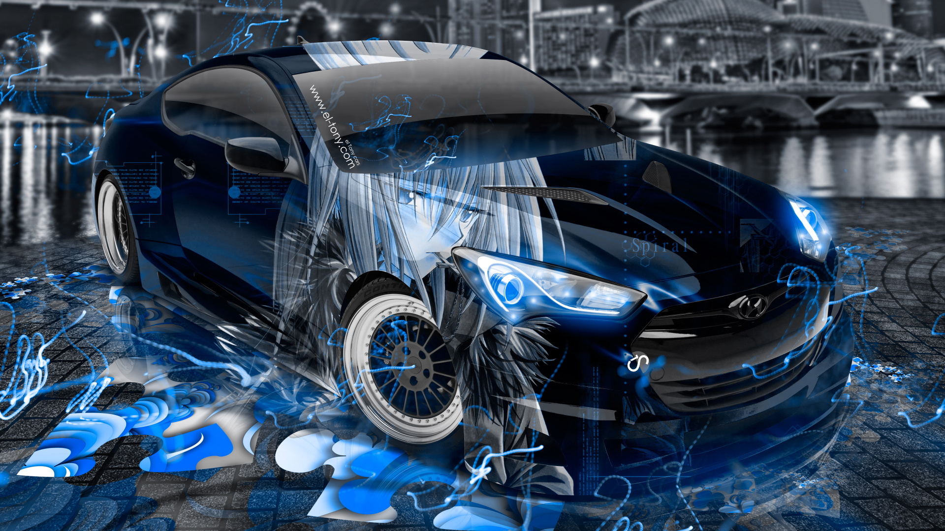 轮胎, 跑车, Rim, 现代汽车, 汽车改装 壁纸 1920x1080 允许