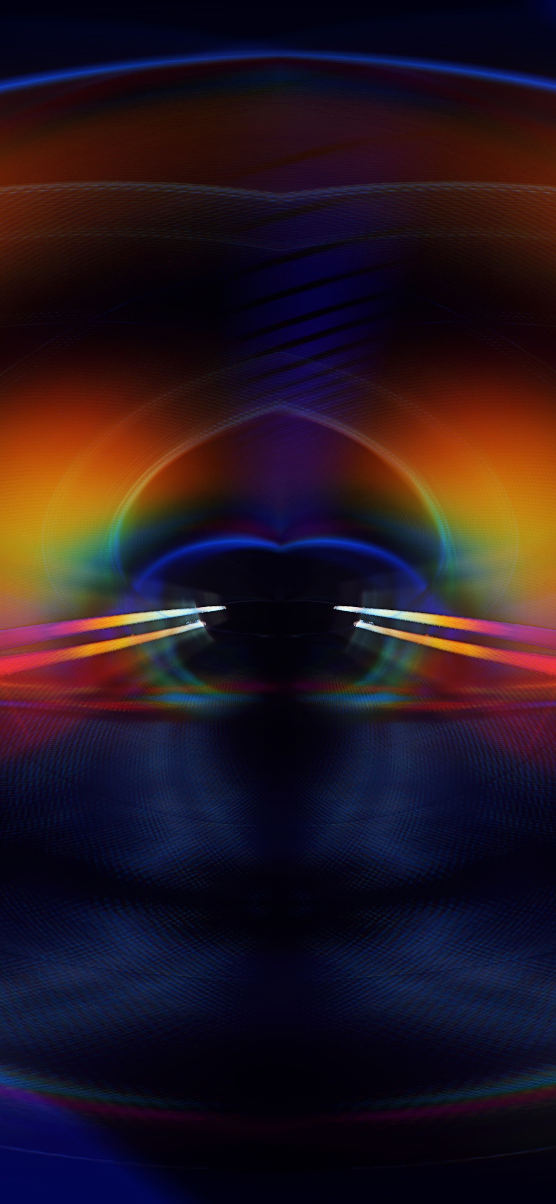 光, 迷幻术, 艺术, 分形技术, 对称 壁纸 1125x2436 允许