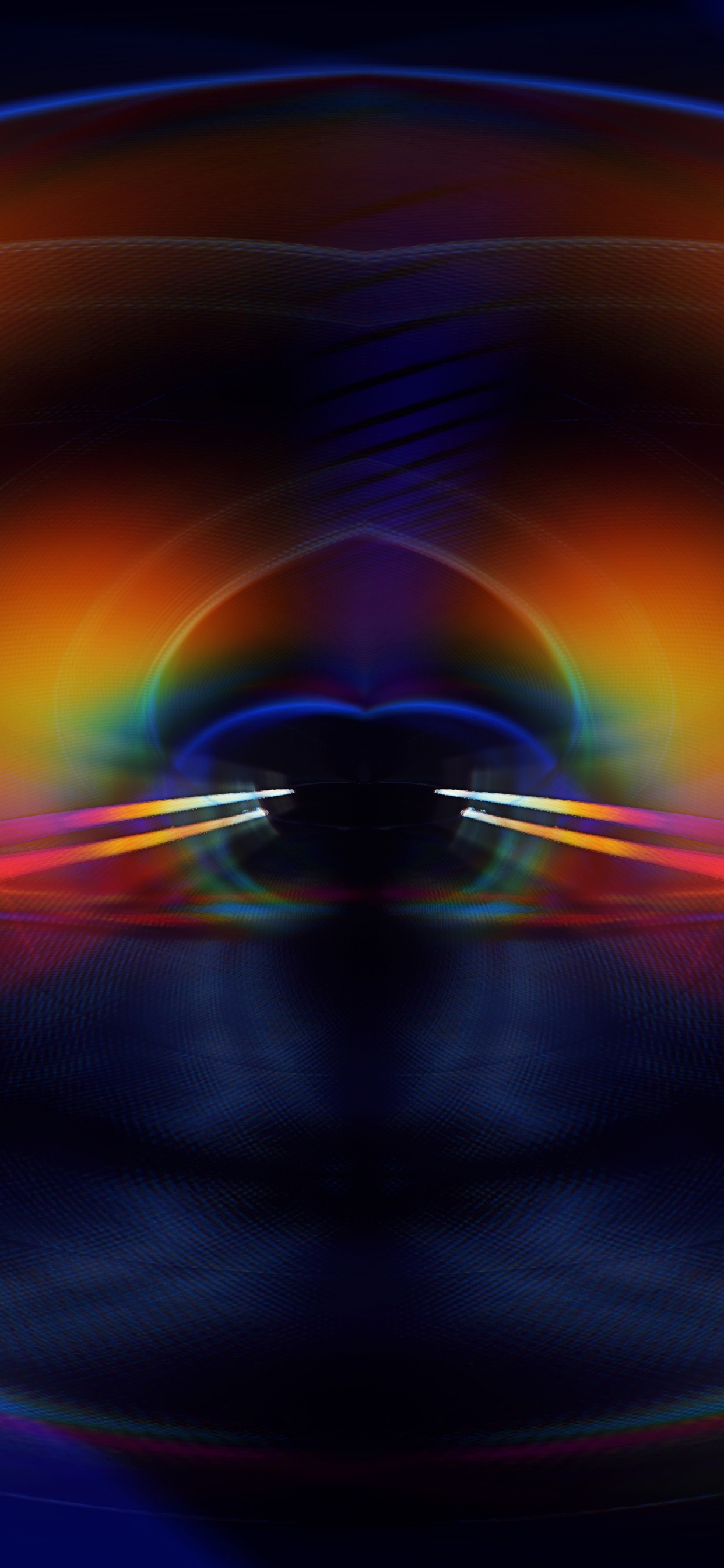 光, 迷幻术, 艺术, 分形技术, 对称 壁纸 1242x2688 允许