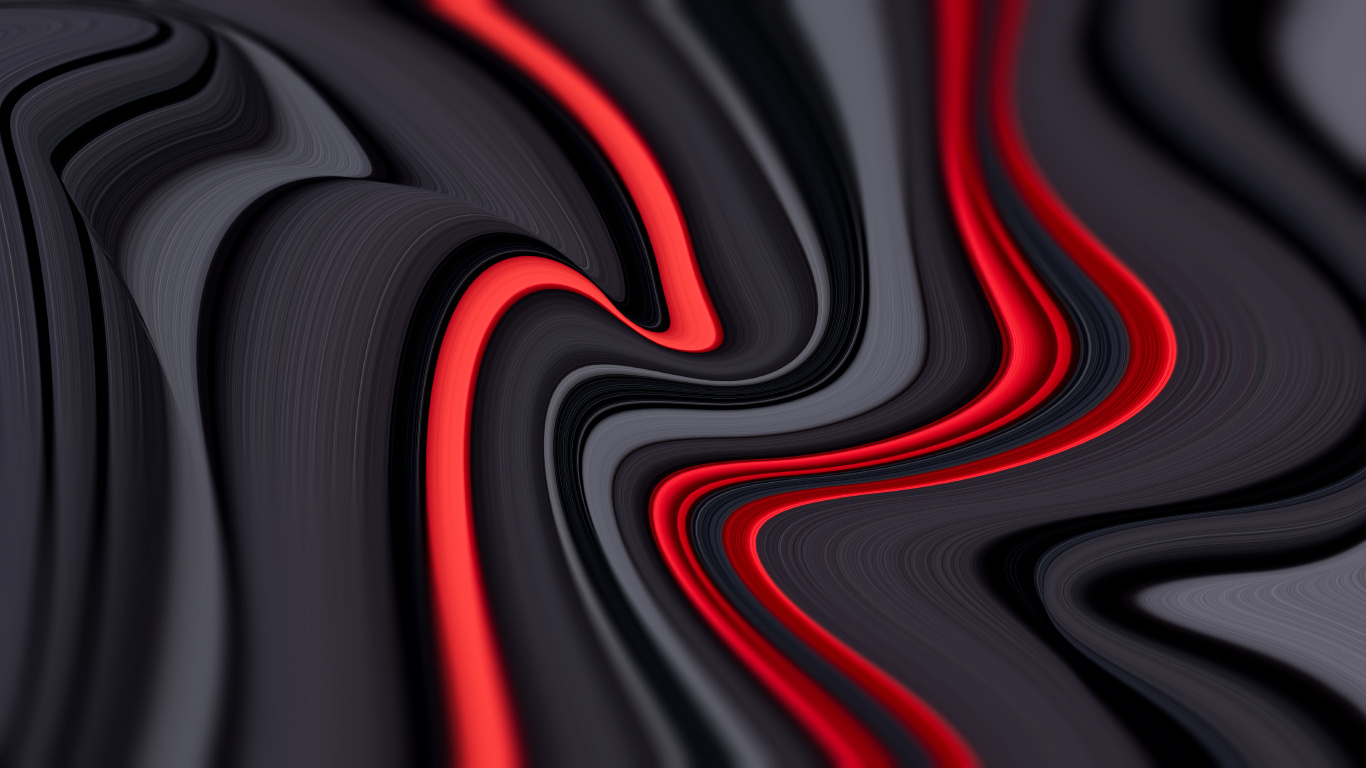 Orange, Abstrakte Kunst, Farbigkeit, Muster, Magenta. Wallpaper in 1366x768 Resolution