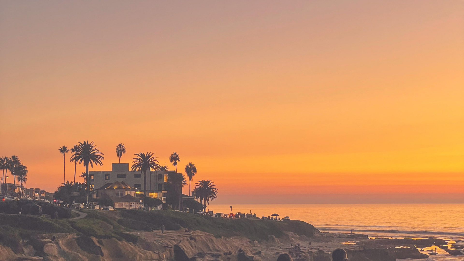 自然景观, 余辉, 普通的 壁纸 1920x1080 允许