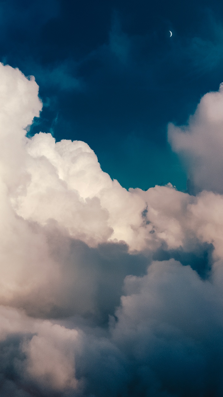 Atmosphère, la Journée, Azure, Cumulus, de Teintes et de Nuances. Wallpaper in 720x1280 Resolution