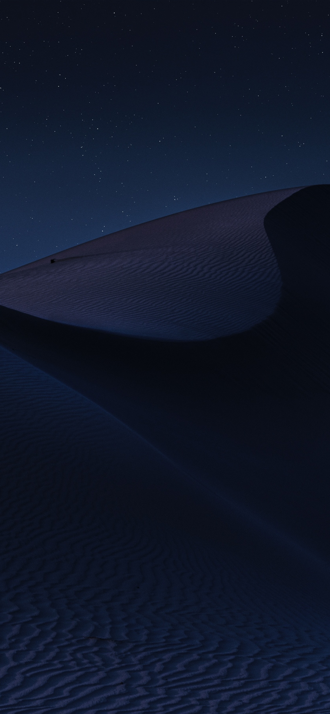 Nuit, Blue, Noir, Atmosphère, Environnement Naturel. Wallpaper in 1125x2436 Resolution