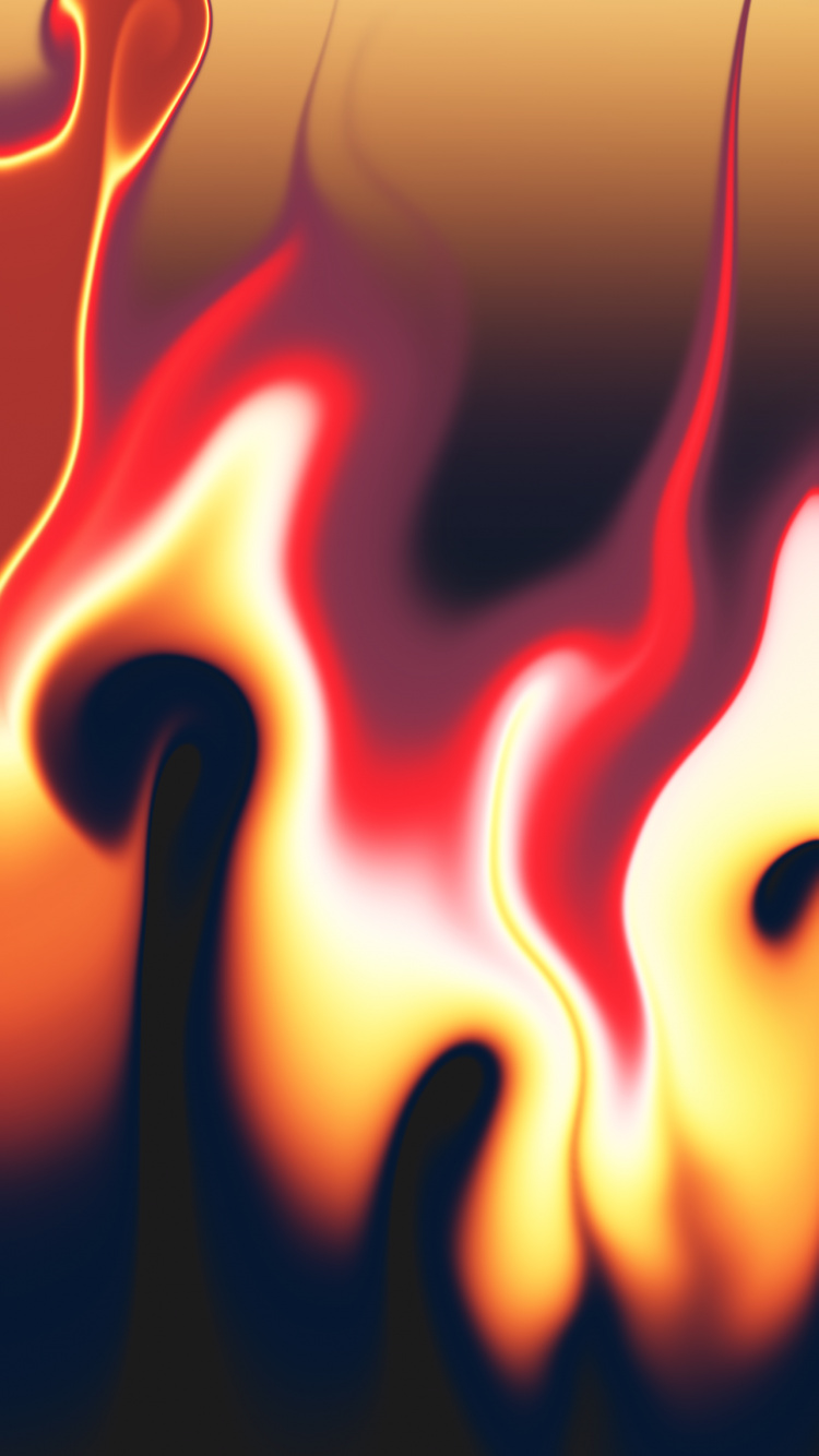 Naranja, Luz, Calor, Gas, Arte. Wallpaper in 750x1334 Resolution