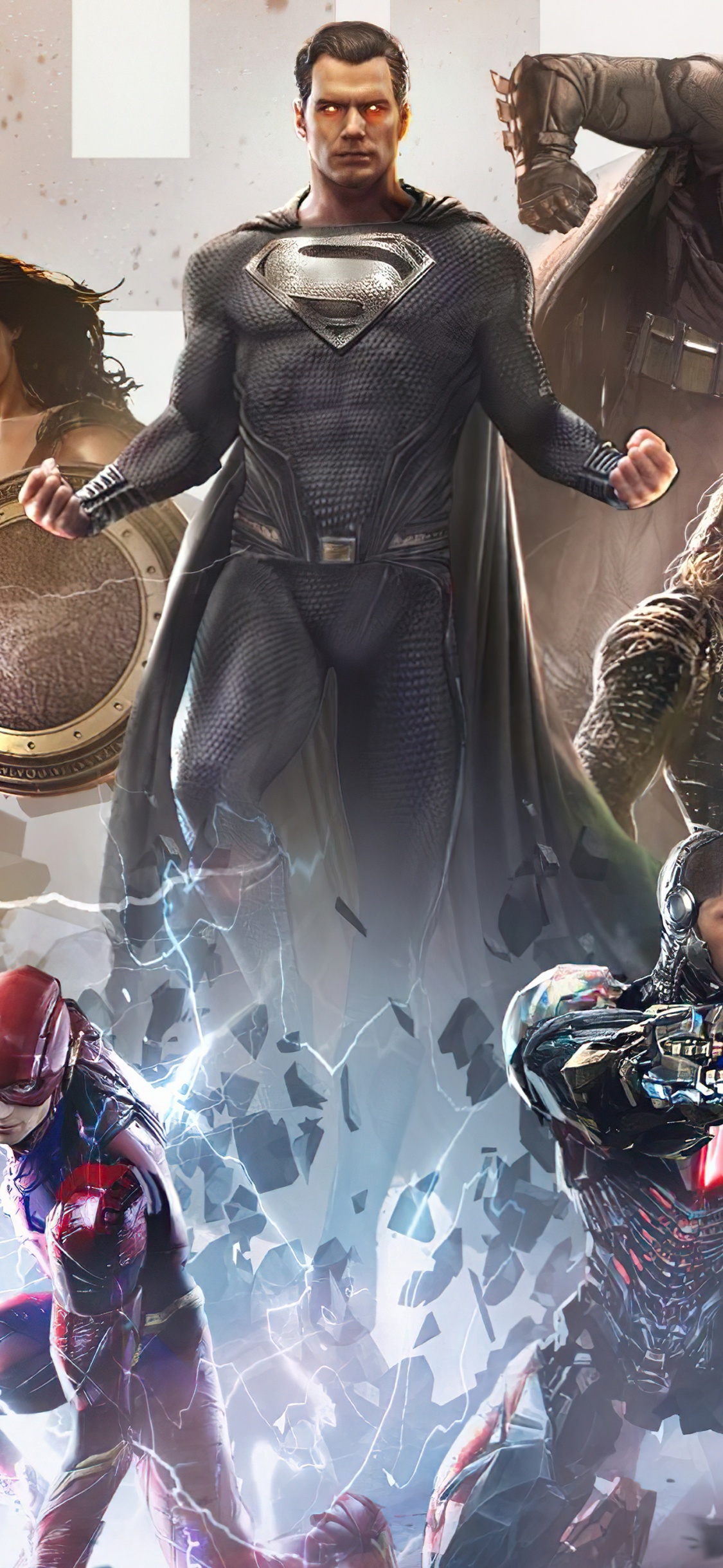 Superman, Justice League, Zack Snyders Justice League, Zack Snyder, Jared Leto. Wallpaper in 1125x2436 Resolution