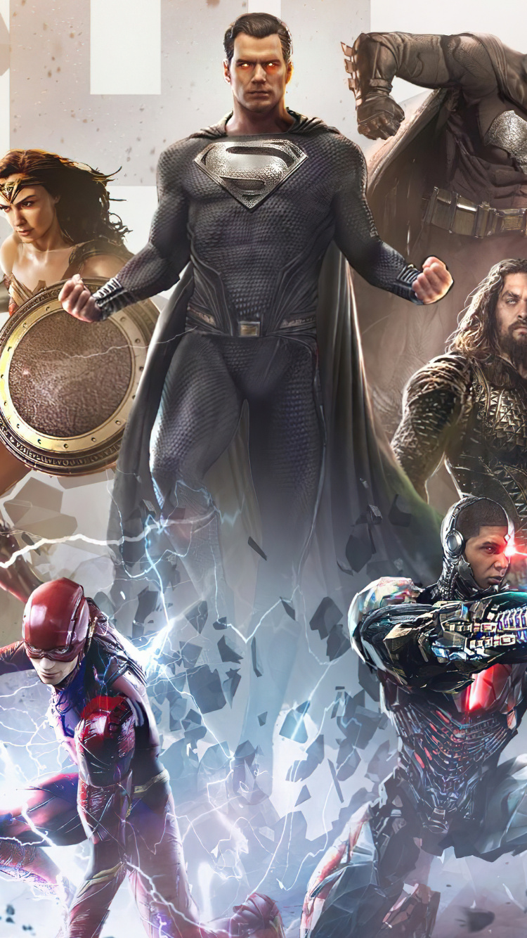 Superman, La Ligue De Justice, Ligue de Justice Zack Snyders, Zack Snyder, Jared Leto. Wallpaper in 750x1334 Resolution