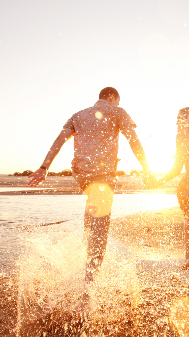 Water, Fun, Sunlight, Summer, Morning. Wallpaper in 750x1334 Resolution