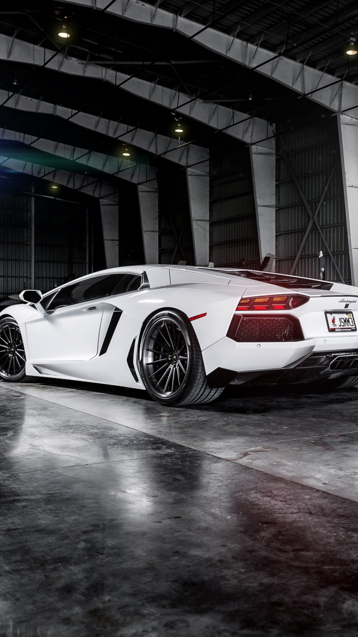 Lamborghini, Lamborghini Gallardo, Car, Lamborghini Aventador SV, Sportwagen. Wallpaper in 720x1280 Resolution