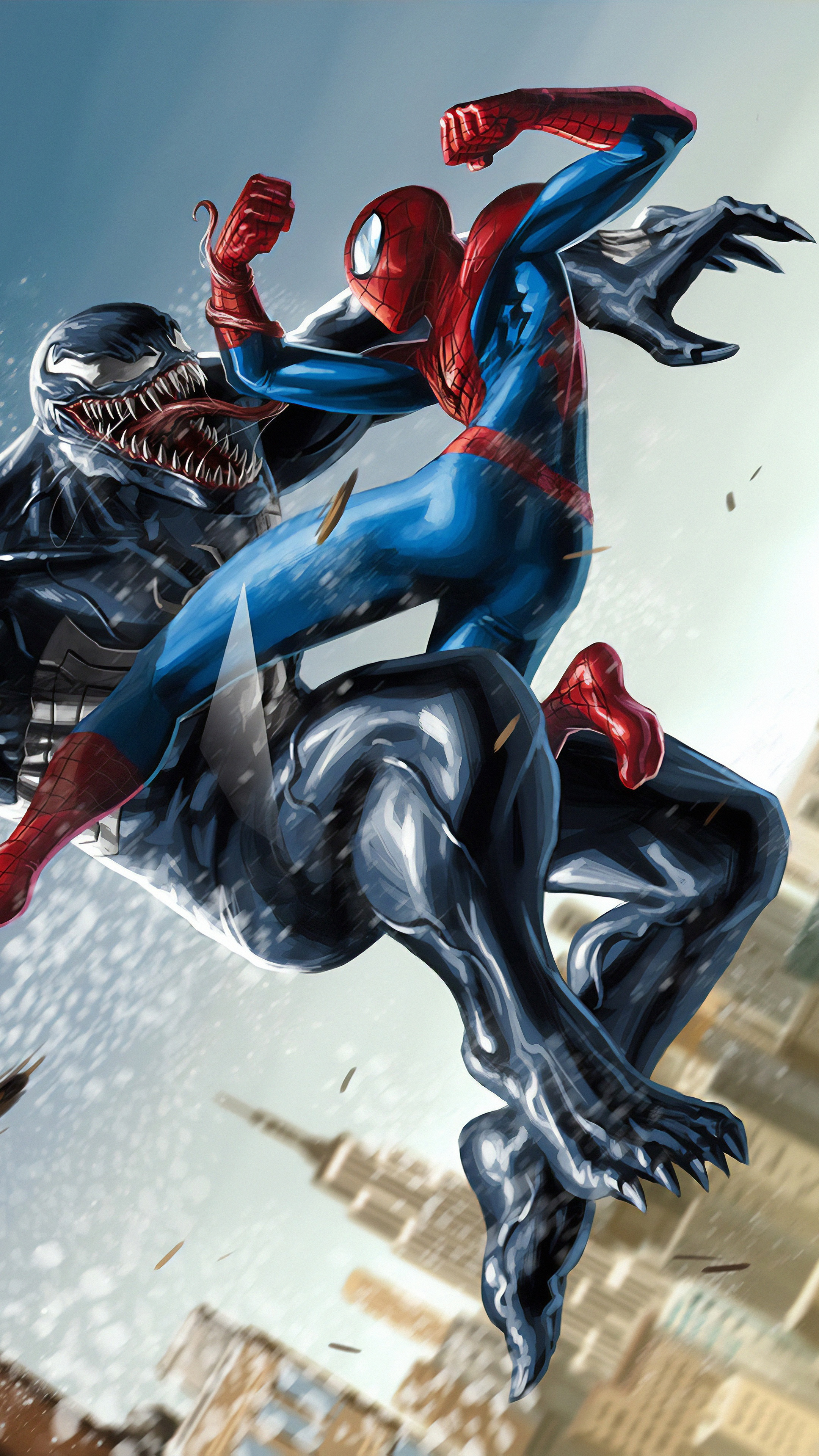 Wallpaper 4k Spiderman X Venom Wallpaper