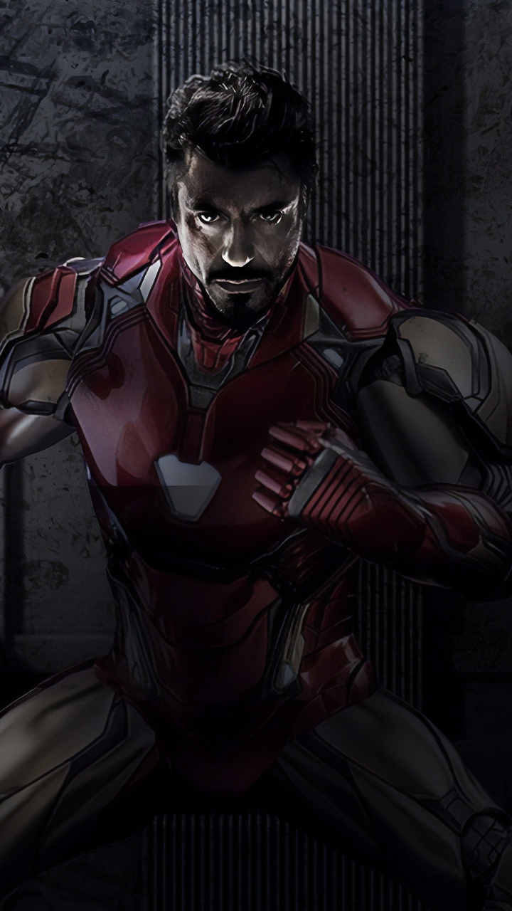 Homme en Costume Rouge et Bleu. Wallpaper in 720x1280 Resolution