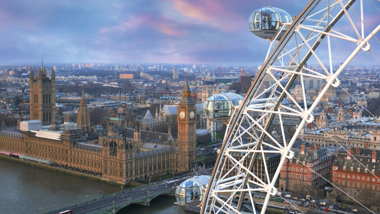 Thames River, River Thames, City Cruises, Tower Bridge, Tower of London. Wallpaper in 1280x720 Resolution