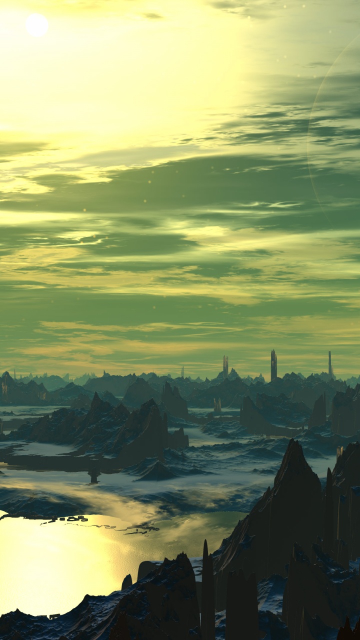 Schneebedeckter Berg Tagsüber. Wallpaper in 720x1280 Resolution