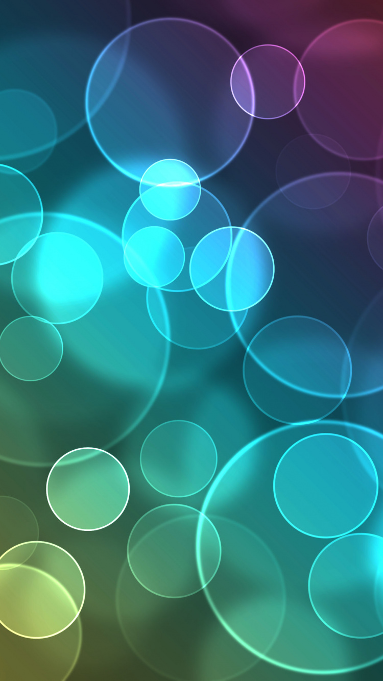 Red and White Bokeh Lights. Wallpaper in 750x1334 Resolution