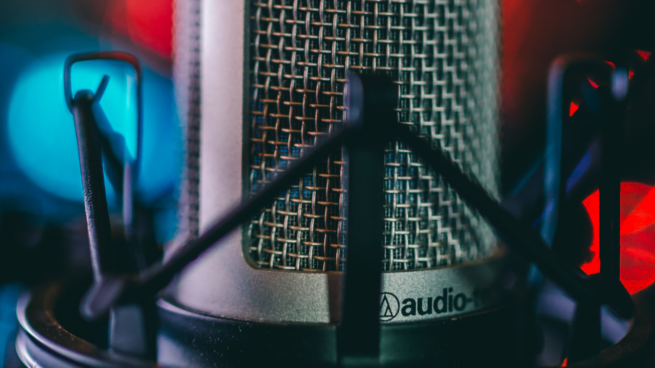 Download 1280x720 Wallpaper Microphone, Studio D'enregistrement, L'équipement Audio, Technologie, Vidéo Microphone, Studio D'enregistrement, L'équipement Audio, Technologie, Vidéo. Wallpaper in 1280x720 Resolution