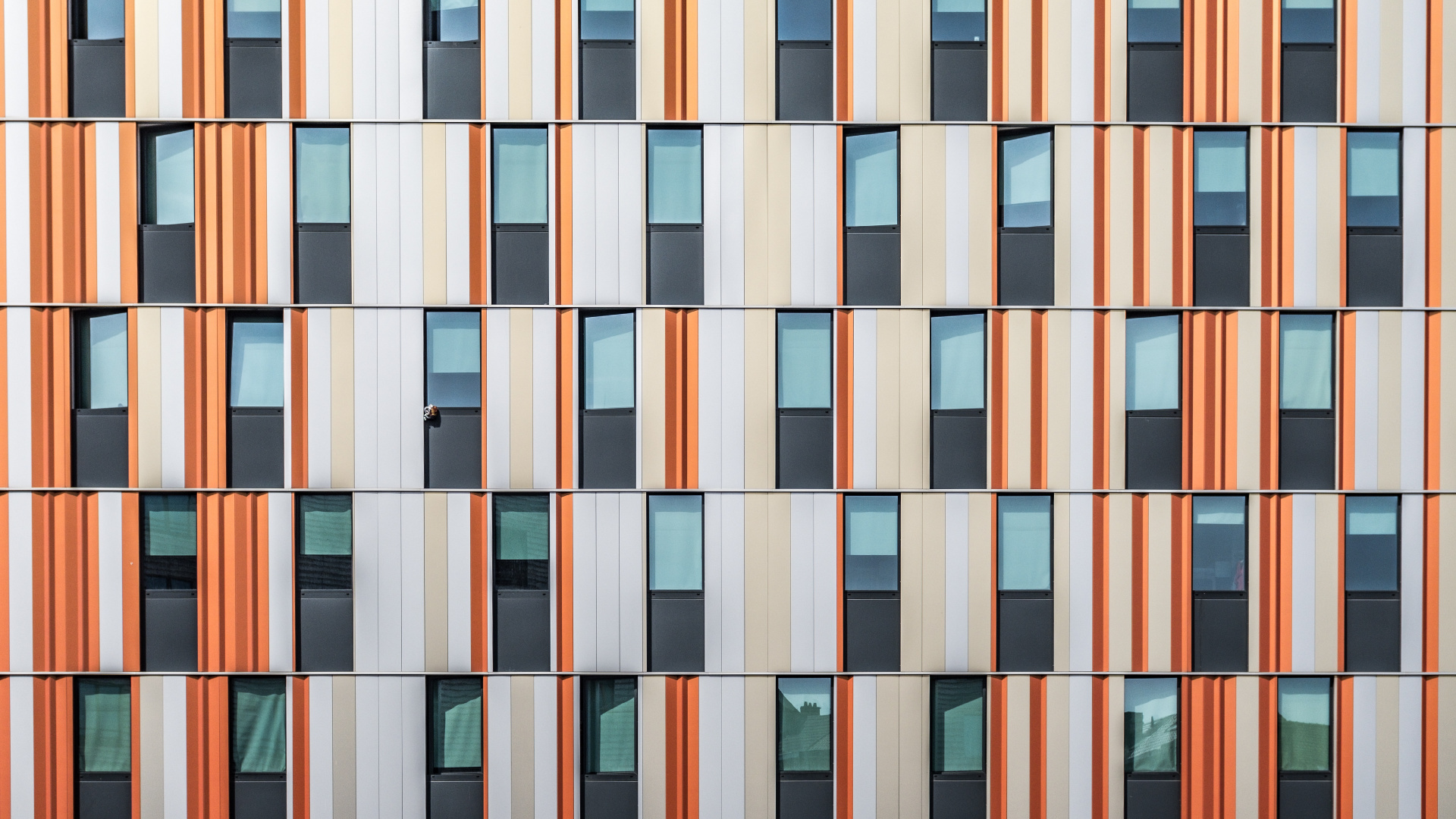 5k Symmetrische Architektur, Architektur, Symmetrie, Design, Architekt. Wallpaper in 1920x1080 Resolution