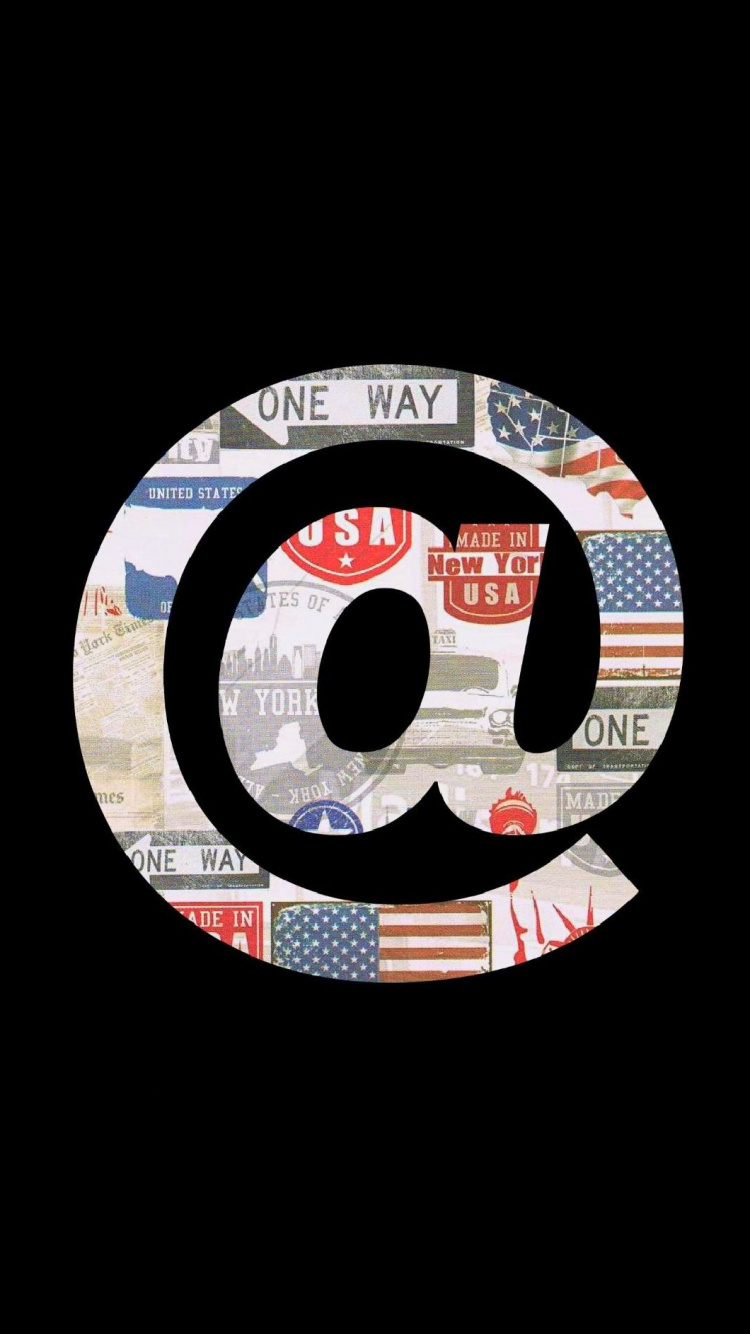 电子邮件, 符号, 商标, 品牌, 圆圈 壁纸 750x1334 允许