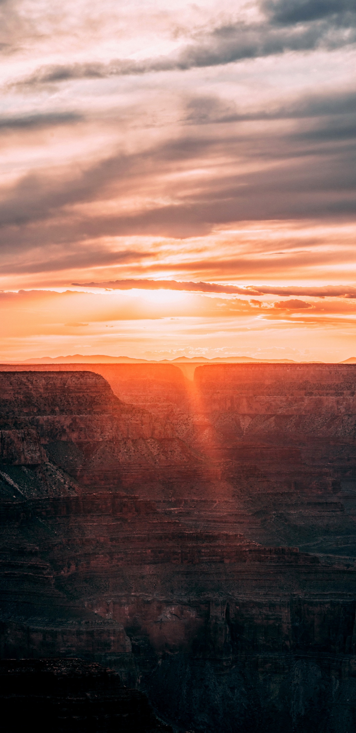 Sunrise, Cloud, Atmosphere, Afterglow, Natural Landscape. Wallpaper in 1440x2960 Resolution